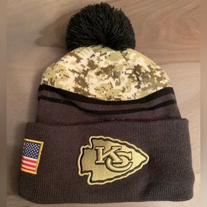 New Era Kansas City Chiefs Salute to Service Beanie